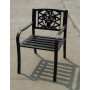 YOHO full KD Modern Simple outdoor furniture Iron garden chair Single Sofa Chair