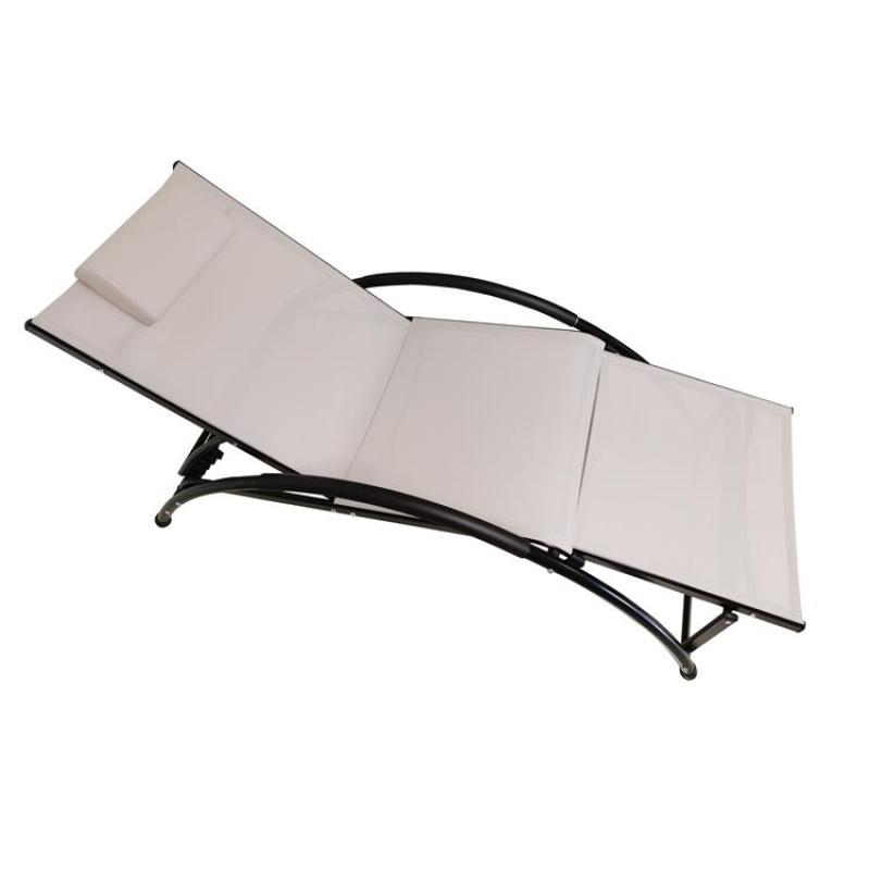 New lounge with fitness function outdoor morden chaise lounge