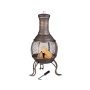 YOHO Hot sale Outdoor Fire pit BBQ grill Patio Backyard Party Charcoal wood Family Use Warming Burning Fire place