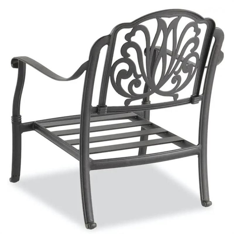 High Quality Outdoor Furniture Cast Aluminum Single Sofa Chair