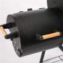 Trolley  BBQ grills wood fuel steel charcoal smoker