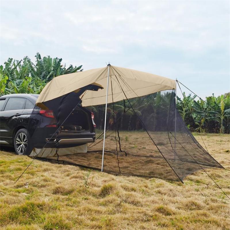 Hot Sell Suv Tailgate Tent Portable Outdoor Camping Trailer Tent For Suv Car Rear Tent