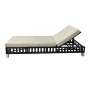 Modern Aluminium  outdoor lounger chair chaise spain garden lounger Patio Hotel Beach Furniture Pool Lounger