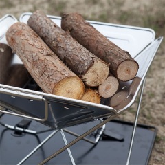 Small Outside Charcoal Bbq Grill Portable Folds Foldable Good Stainless Steel Used Indoor Black Metal Customized Wood Flame Food