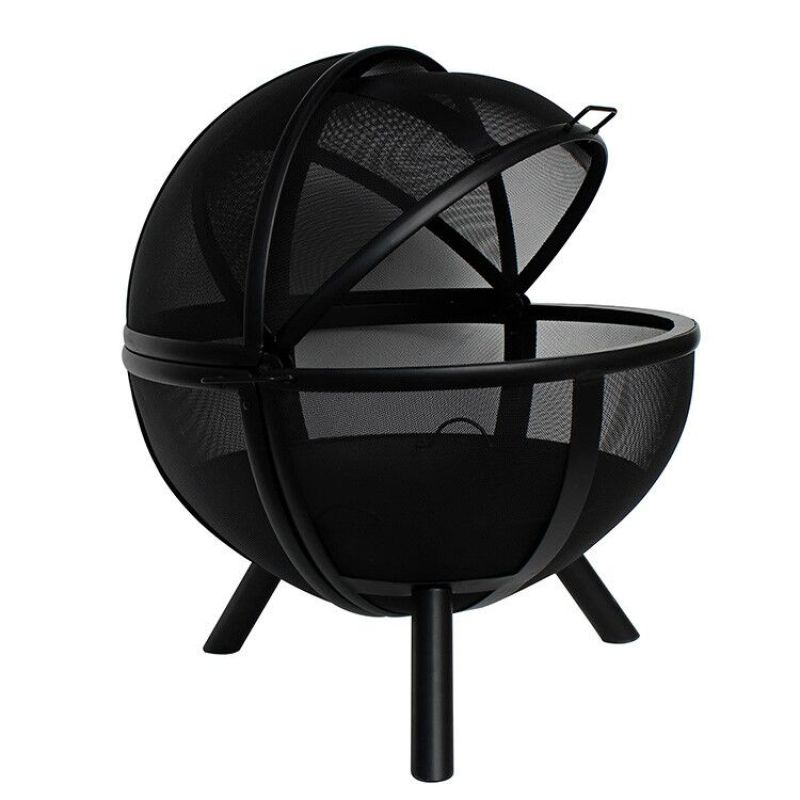 Unique sphere Ball garden grill garden fire pit outdoor fireplace
