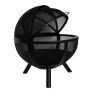 Unique sphere Ball garden grill garden fire pit outdoor fireplace