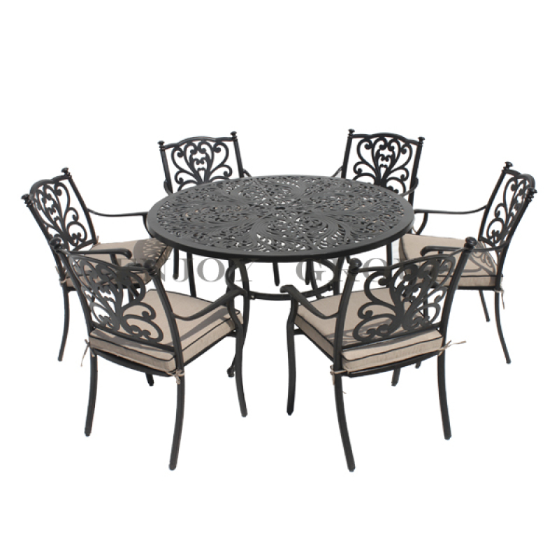 Leisure Modern Aluminum Outdoor Furniture Waterproof Garden Sofa Set cast aluminum Patio sofa