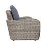 Outdoor Garden Patio 4PCS Rattan Aluminum Furniture Communication Sofas