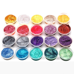 Eco Friendly Cosmetic Mica Glitter Powder For Epoxy Lipgloss Eyeshadow Candle  Soap Dye