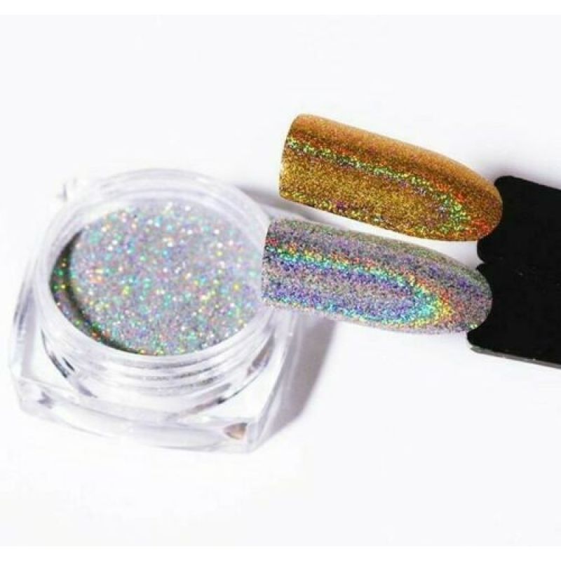 White Rainbow Iridescent Chunky Glitter Choose Your Size Polyester, Nail  Glitter, Resin, Crafts 