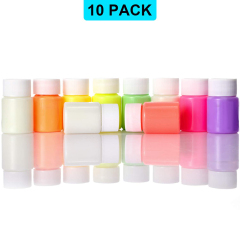 10 Neon Colour Paint Glow in The Dark Pigment Powder Fluorescent Powder for Epoxy Resin Make-up Face Paint