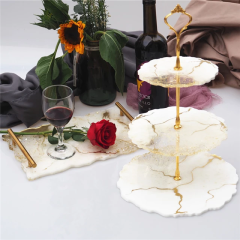 Three Tiered Serving Tray Molds Cake Dessert Stand Silicone Resin Mold Epoxy Craft Casting Mold for Resin Craft Cake Tools DIY