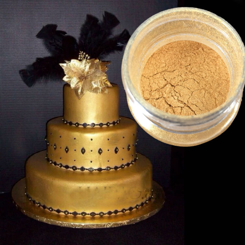 Edible Gold Powder Pastry, Food Coloring Powder