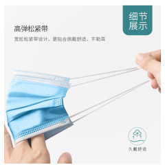 High Quality Best price Nonwovens Facial Masks for security and protection