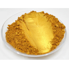 Food Grade Gold Color pearl pigment edible shimmer powder Golden Lustre Series for Drink Cake Candy Desserts Chocolates