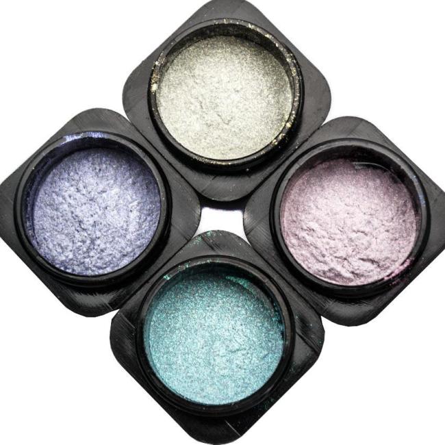 1 Box Pearl Powder Glitter Chrome Pigment Dust Nail Mirror Mermaid Powder For Nail Art Decoration