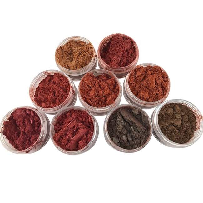 Cosmetic Grade Mica Powder Bright Metallic Lustre Series Pearl Pigment for Lipstick Eyeshadow
