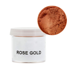 Food Grade Super Rose Gold Pigment Luster Dust Edible Glitter Dust for Foods Drinks Cakes Decorations
