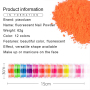 UV daylight fluorescent pigment for cosmetics nail