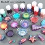 Wholesale OEM/ODM Cosmetic grade multi color lip gloss mica powder set for soap making eyeshadow paint epoxy resin candles DIY