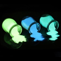 Strong color luminescent powder glowing in the dark effect Noctilucent pigment for nail art DIY decoration paint