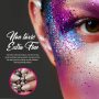 Hot sale non toxic extra fine 48 colors nail glitter powder dust powder for nail polish lipgloss eye shadow slime Craft Resin