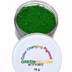 Thermochromic Temperature Activated Pigment Powder  Heat Sensitive Color Changing Powder for Slime Paint Resin Epoxy Nail