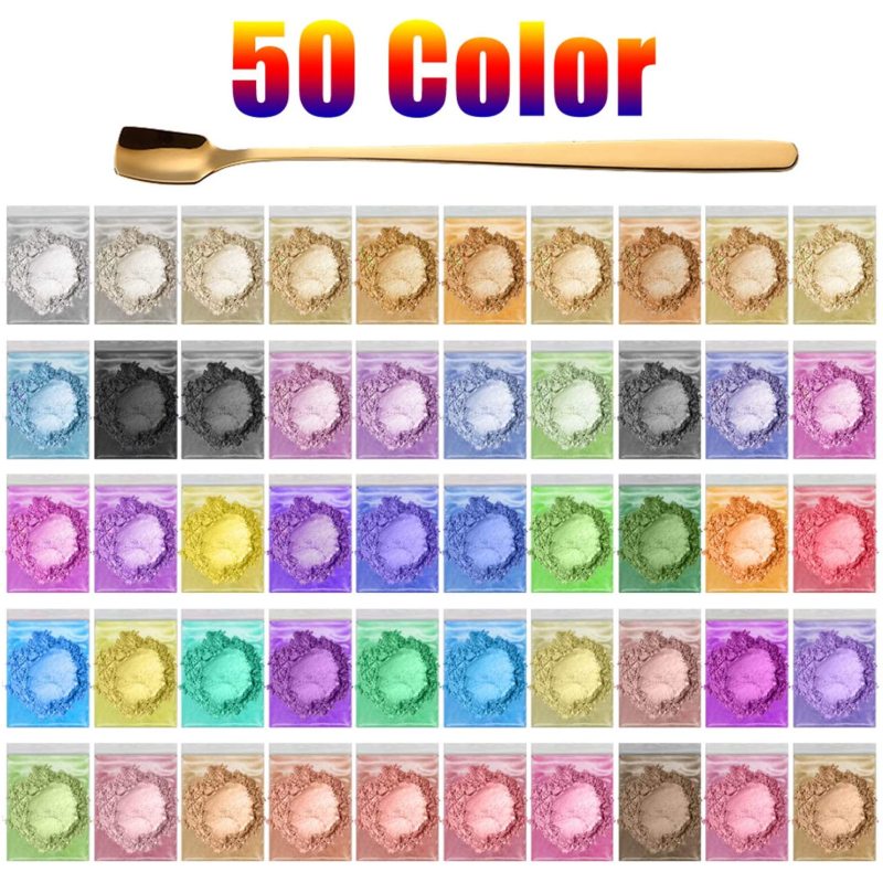 Colors/Set Mica Pigment Powder Slime DIY Pearl Pigment - China Pearl Pigment,  Mica Powder