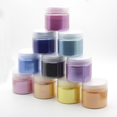 Wholesale Natural Cosmetic Grade Colored Pearlescent Pigment Mica Powder for Epoxy Resin