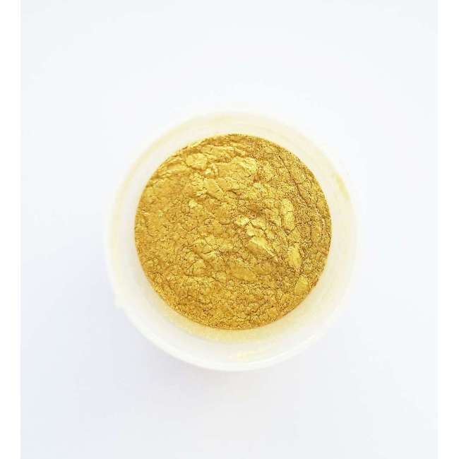 YAYANG Pearl Pigments Mica Gold Powder Food Coloring Glitter Edible Luster Dust for Food&Drinks