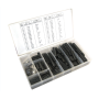 TC-1017 315pcs DIN Black Roll Pins Assortment Hardware Kit