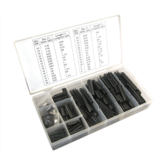 TC-1017 315pcs DIN Black Roll Pins Assortment Hardware Kit