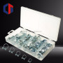 Hot Sale Carbon Steel  56PC Mini Fuel Injection Hose Clamp Assortment