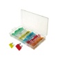 Wholesale price TC-1039 120PC COLORFUL ZINC AUTO FUSE ASSORTMENT