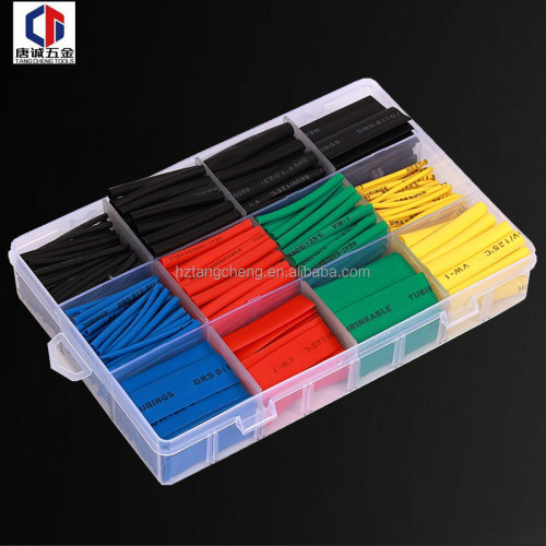 530pc Custom Design Heat Shrink Tubing Wrap Wire Cable Sleeve Kit