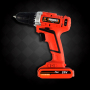 21V Lithium-Ion 2-Speed Electric Cordless Drill Set