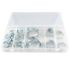 OEM Factory Price 26PC Hose Clamp Stepless Ear Kit Assortment