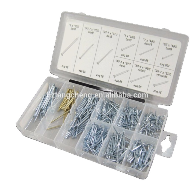 TC hardware Storage Case Assorted Nails kit
