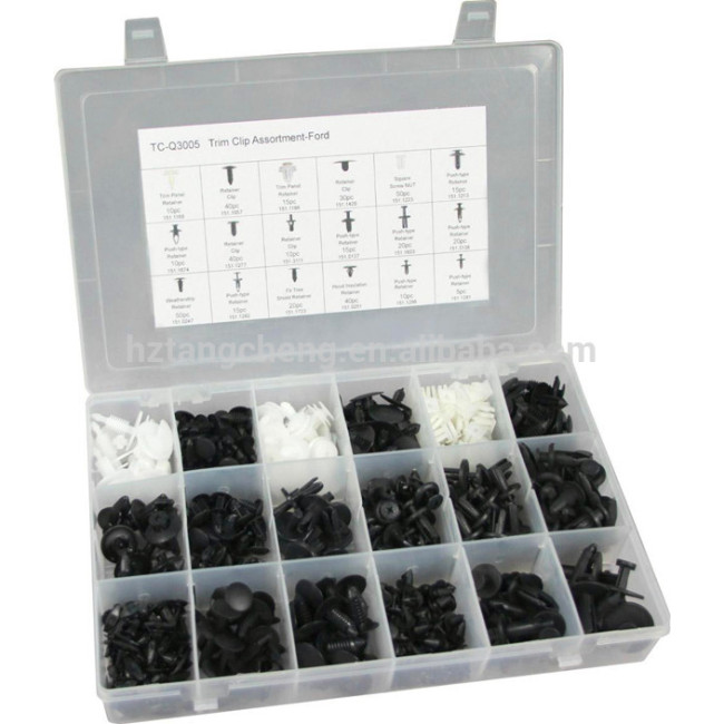 415pc Good quality TC-Q3005 Trim Clip Assortment Auto Plastic Fastener