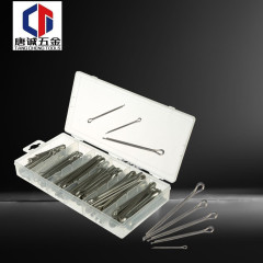 TC-3043 144PC Very excellent quality  pin hinge Assortment Kit Box steel cotter pin assortment kit box