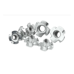 High Quality Stainless Steel T- Nut Factory Direct Fasteners Carbon Steel Four-Jaw Nuts