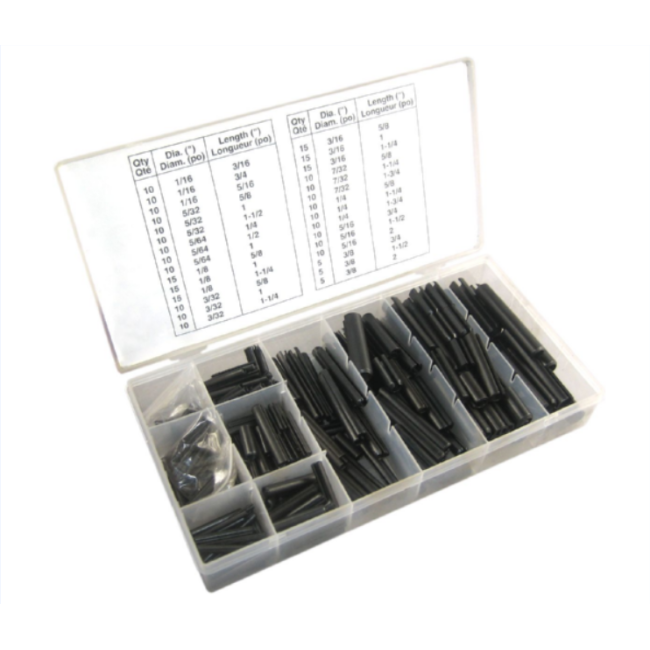 Tc-1017 315pc Roll Pin Assortment Fastener Kit High quality China factory direct sales