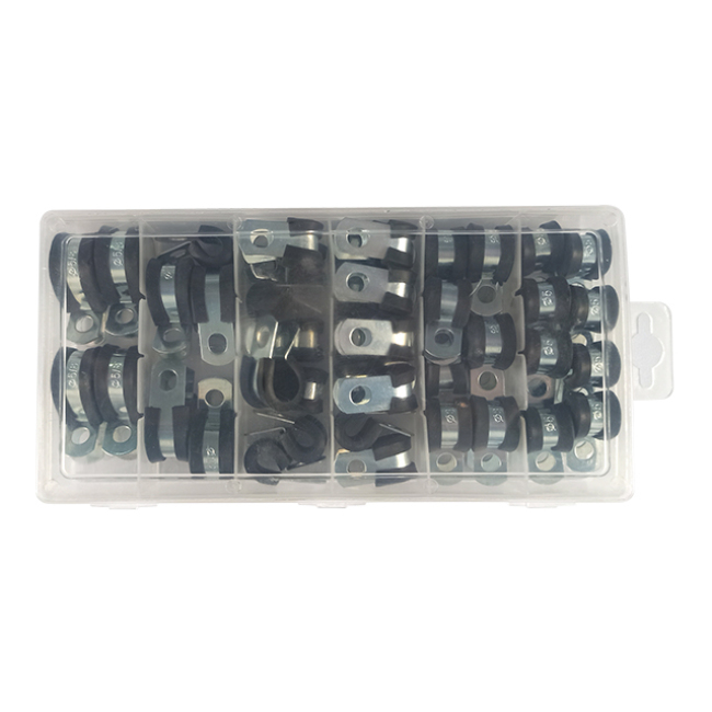 Fasteners for connection Adhesive strip clamps black