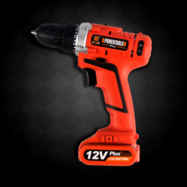 12V Lithium-Ion 2-Speed Electric Cordless Drill Kit
