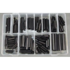 TC-L765 315PCS Hot Sale SAE Black Slotted Spring Pin Roll Pin Assortment