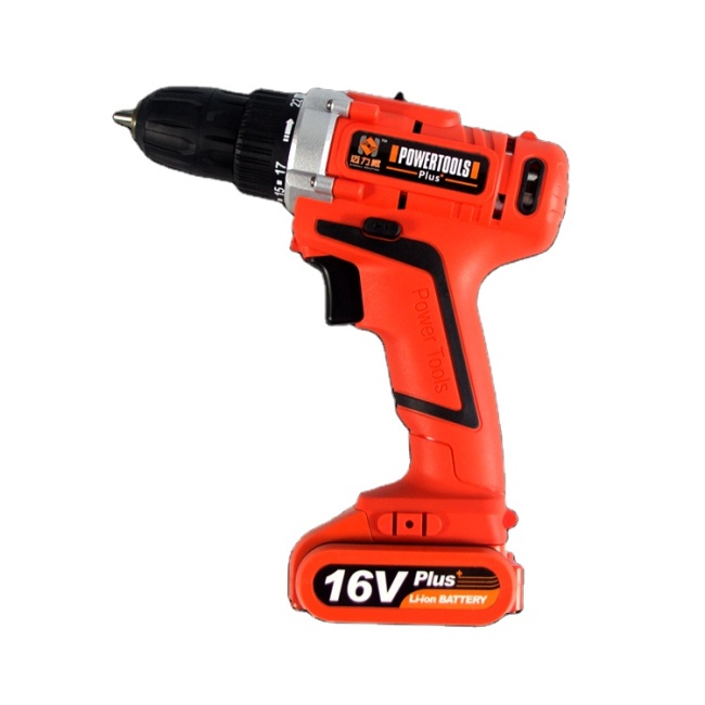 16V Lithium-Ion 2-Speed Electric Cordless Drill Kit