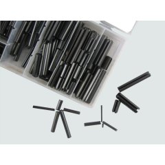 Hot Sale 315PCS SAE Black Slotted Spring Pin Roll Pin Roll-Pin Assortment