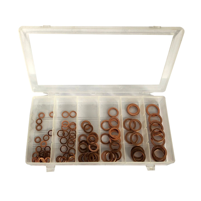 110PC TC-1025 Injector Copper Washer Set  Assortment in stock