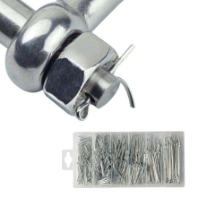 Zinc - Plated Steel Spring Cotter Pin With Plastic Pp Box