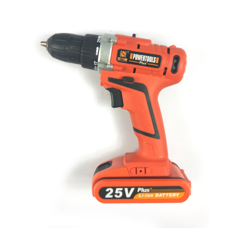 KJPT25-2A 25V lithium-Ion 2-speed electric cordless drill assortment